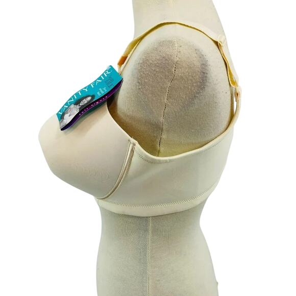 Vanity Fair Body Caress Full Coverage Wirefree Bra 40DD - Picture 3 of 8